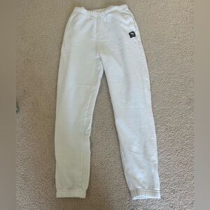 abercrombie kids girl’s white sweatpants